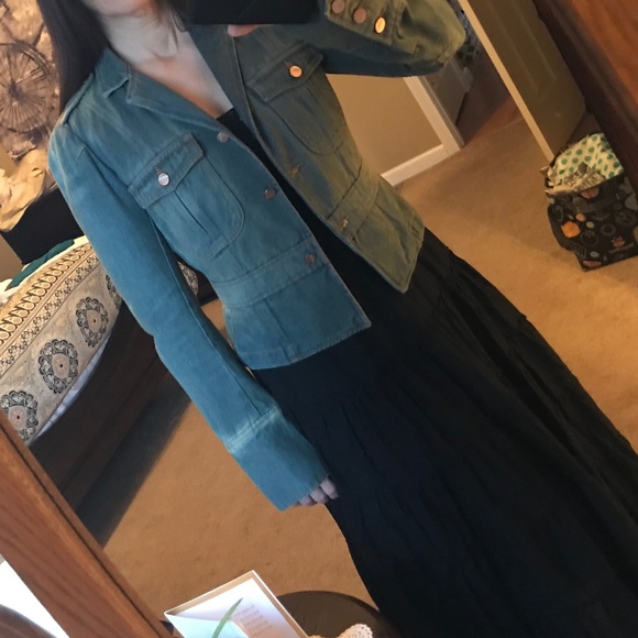 Bebe Jackets & Blazers - Bebe Jean Jacket S